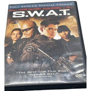 swat DVD full screen English PG 13 columbia pictures Samuel Jackson READ